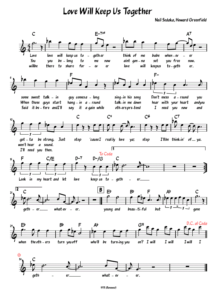 Sheet Music